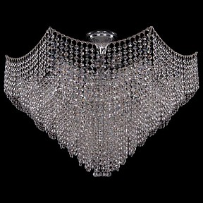 Светильник на штанге Bohemia Ivele Crystal 7707 металл арт. 77071/77 Ni