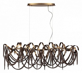 Подвесная люстра Odeon Light Chainy коричневый арт. 5066/10