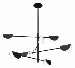 Люстра на штанге Maytoni Mollis черный арт. MOD126PL-08B
