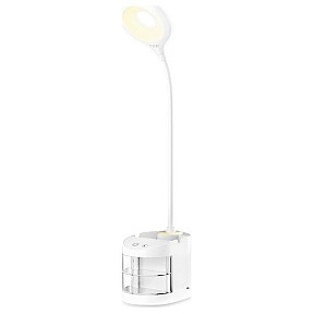 Настольная лампа офисная Ambrella Light DE белый арт. DE561