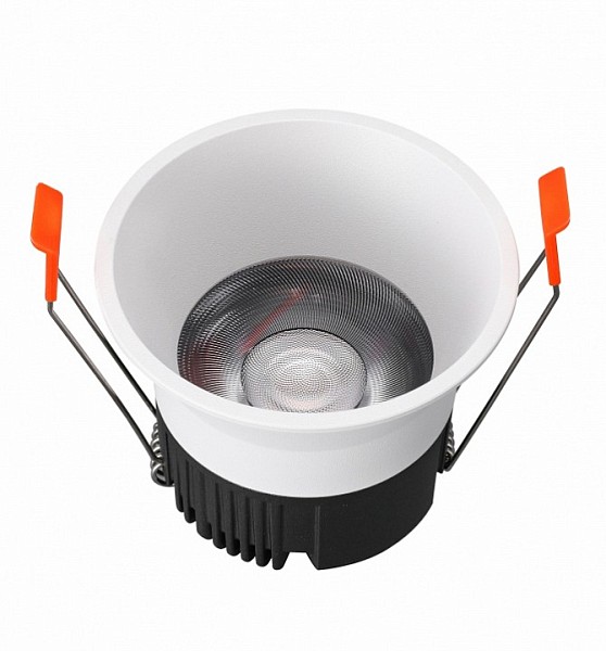 Встраиваемый светильник iLedex Technical Mars белый арт. DIM 212-12W-D95-4000K-24DG-WH