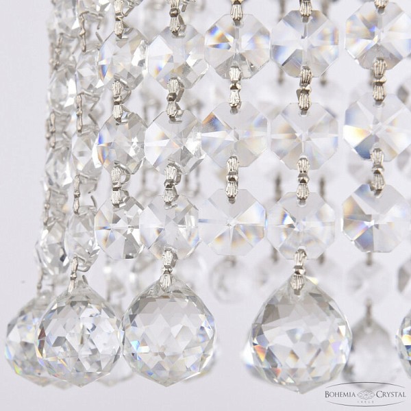Подвесной светильник Bohemia Ivele Crystal AL1920 белый арт. AL19201/15OL WMN Balls