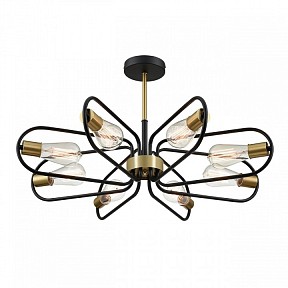 Люстра на штанге Lumion Comfi черный арт. 8058/8C