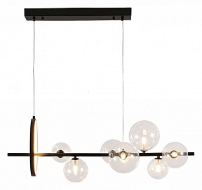 Подвесная люстра Kink Light Иона черный арт. 07608-7А,19