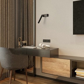 Бра Imperiumloft Olinn01 черный арт. 227249-23
