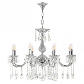Подвесная люстра Bohemia Ivele Crystal AL7801 никель арт. AL78101/8/250 A NW