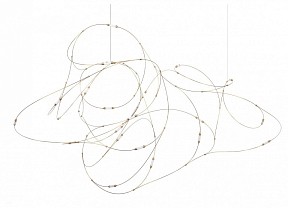 Подвесная люстра Loft it Flock of Light коричневый арт. 10309/21
