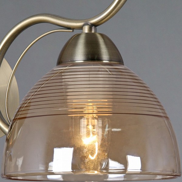 Бра ILLUMICO AREZZO бронза арт. IL0733-1WSQ-25 AB AREZZO