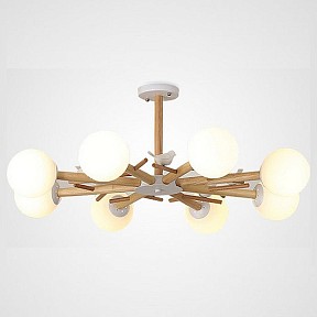 Люстра на штанге Imperiumloft Finch белый арт. FINCH01