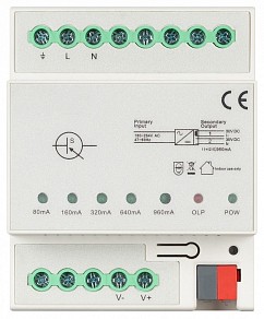 Блок питания Arlight KNX-301-72-AUX-DIN белый арт. 048393