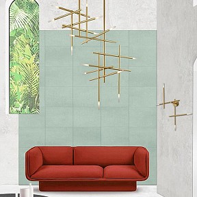 Люстра на штанге Imperiumloft Traverse Gold золото арт. TRAVERSE01