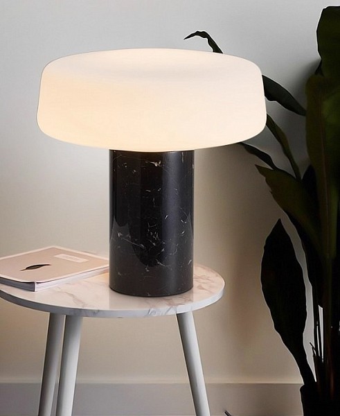 Настольная лампа декоративная Inodesign Outela черный арт. Outela Black 44.3535