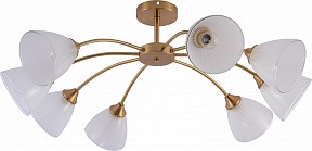 Люстра на штанге Rivoli Debra медь арт. 9189-308