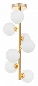 Люстра на штанге LUMINA DECO Marsiada золото арт. LDC 6033-7 F.GD
