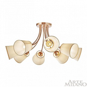 Потолочная люстра Arte Milano Napoli-9546 золото арт. 339546/8 FGD