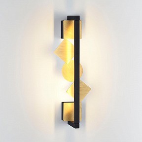 Накладной светильник Odeon Light Geos черный арт. 6691/7WL