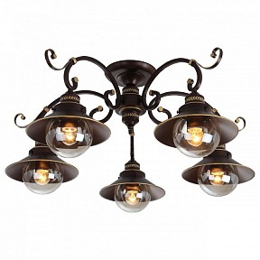 Потолочная люстра Arte Lamp Grazioso золото арт. A4577PL-5CK