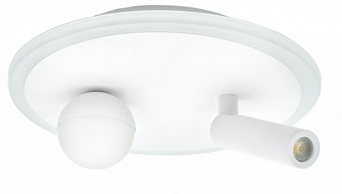 Накладной светильник Escada 20022LED белый арт. 20022SMA/01LED SWH