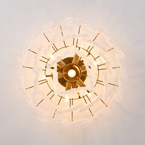 Потолочная люстра Indigo BELLEZZA бронза арт. 12059/7C Brass