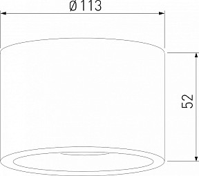 Накладной светильник Elektrostandard Light LED белый арт. 35141/H белый