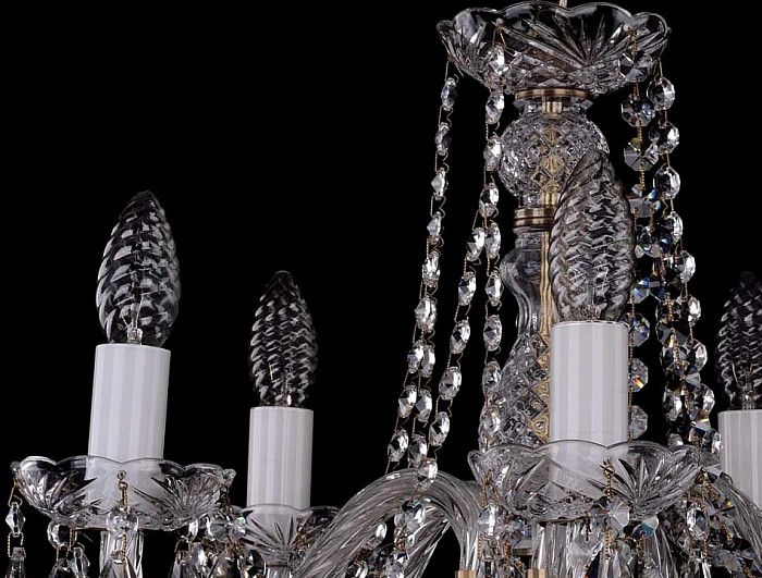 Подвесная люстра Bohemia Ivele Crystal 1402 яркие арт. 1402/5/160/Pa