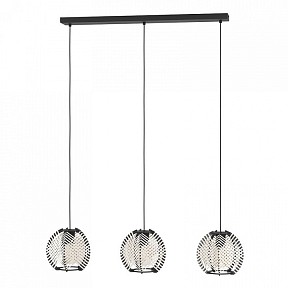 Подвесная люстра Eglo WAVERTON черный арт. 44007