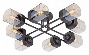 Потолочная люстра Vitaluce V4831 черный арт. V4831-1/8PL