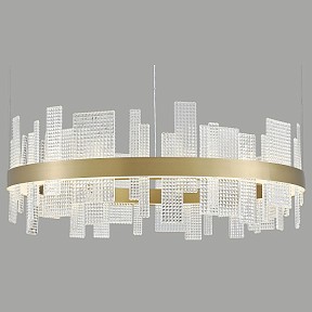 Подвесной светильник Wertmark Lotta золото арт. WE460.02.303
