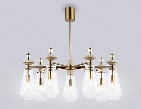 Люстра на штанге Ambrella Light LH кремовый арт. LH53306
