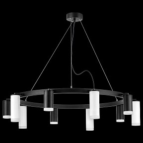 Подвесная люстра Lightstar Rullo черный арт. LR0203758650