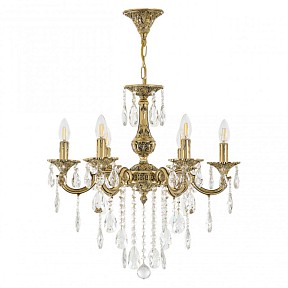 Подвесная люстра Bohemia Ivele Crystal AL7801 золото арт. AL78101/6/175 B GB