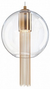 Подвесной светильник Maytoni Flusso коричневый арт. P095PL-01BZ1