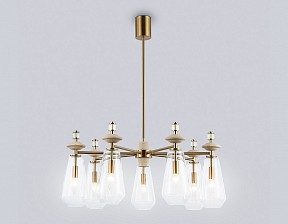 Люстра на штанге Ambrella Light LH кремовый арт. LH53306