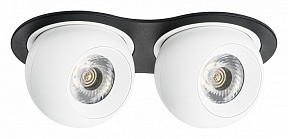 Встраиваемый светильник Lightstar Intero черный арт. i6276464