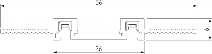 Трек Elektrostandard Flat Magnetic черный арт. a063727