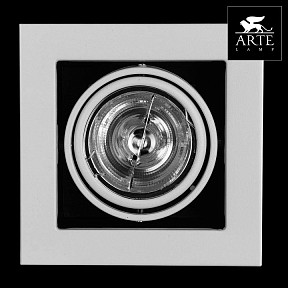 Встраиваемый светильник Arte Lamp Technika 2 белый арт. A5930PL-1WH