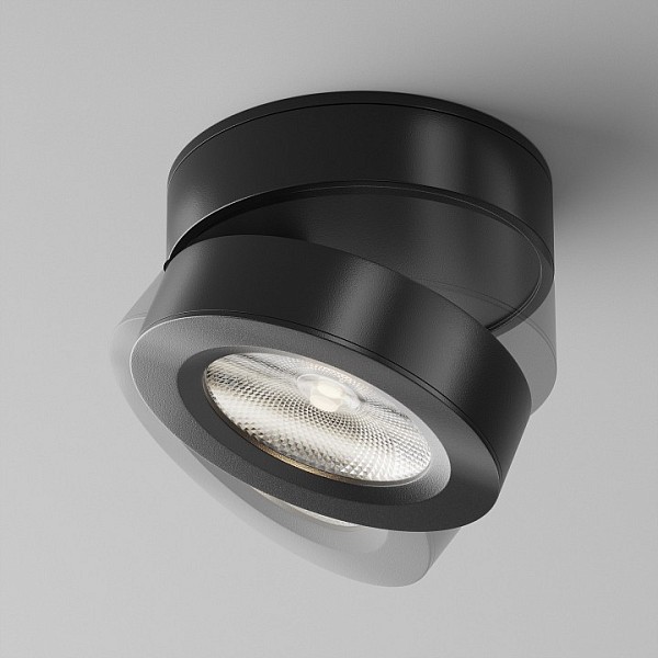 Накладной светильник Maytoni Magic черный арт. C022CL-12W4K-B-1