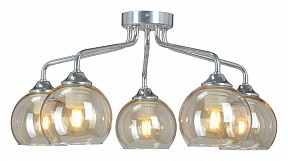 Потолочная люстра Vitaluce V3096 хром арт. V3096-9/5PL