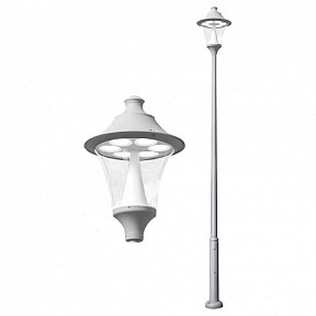 Фонарный столб Fumagalli Remo серый арт. R50.372.000.LXD6L