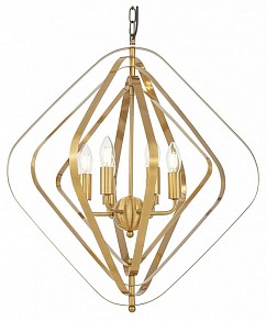 Подвесная люстра LUMINA DECO Crulia бронза арт. LDP 8005-6 MD