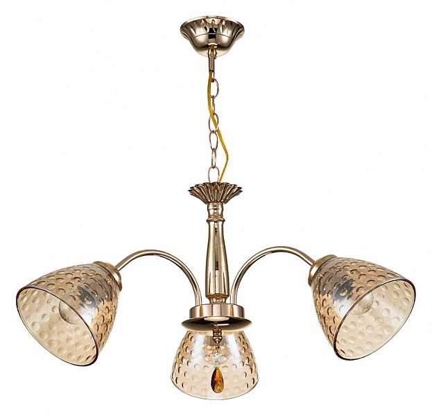Подвесная люстра Escada Freesia желтый арт. 658/3PL Gold