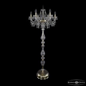 Торшер Bohemia Ivele Crystal 1409 золото арт. 1409T1/6/195-160 G