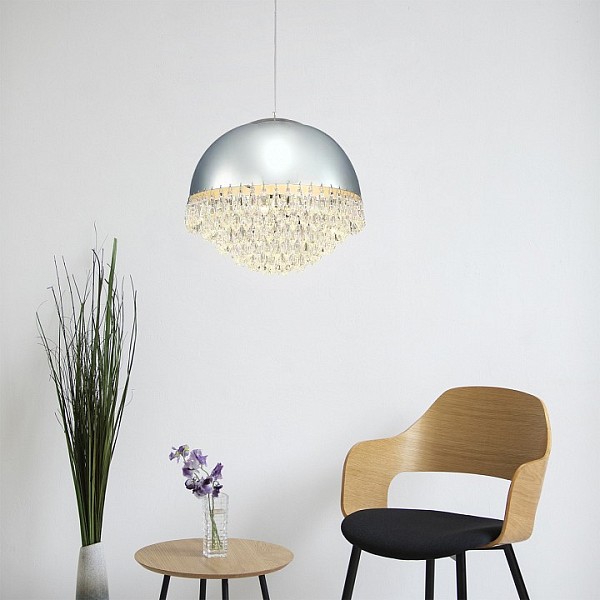 Подвесной светильник Escada  хром арт. 615/S LED