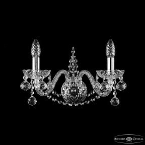 Бра Bohemia Ivele Crystal 1411 никель арт. 1411B/2/160 Ni Balls