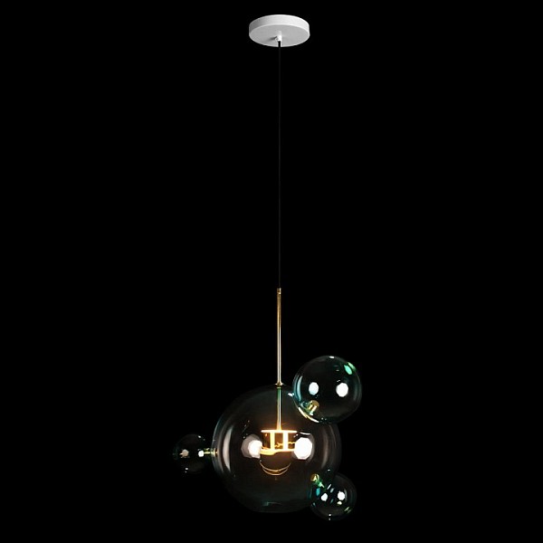 Подвесной светильник Loft it Bolle желтый арт. 2027-P4 Blue
