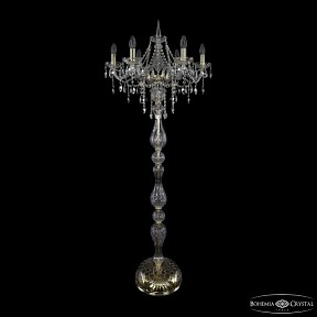 Торшер Bohemia Ivele Crystal 1415 золото арт. 1415T1/6/200-160 G