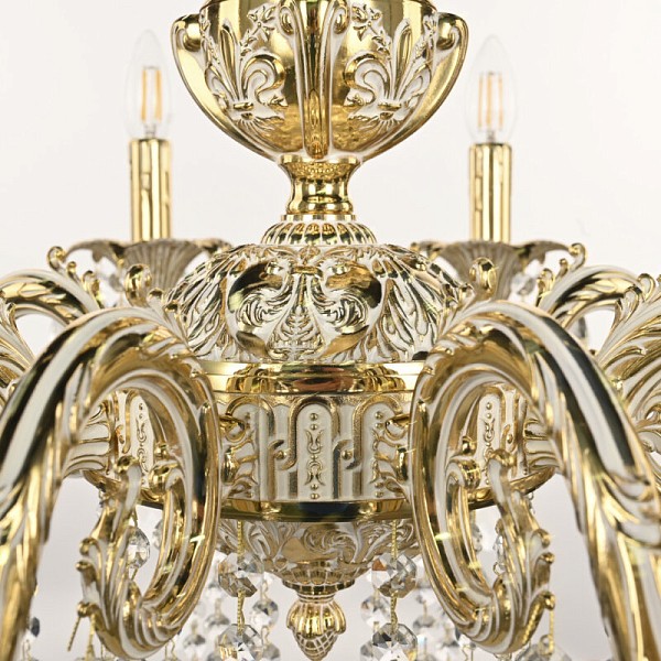 Подвесная люстра Bohemia Ivele Crystal AL7901 золото арт. AL79101/10/250 B GW