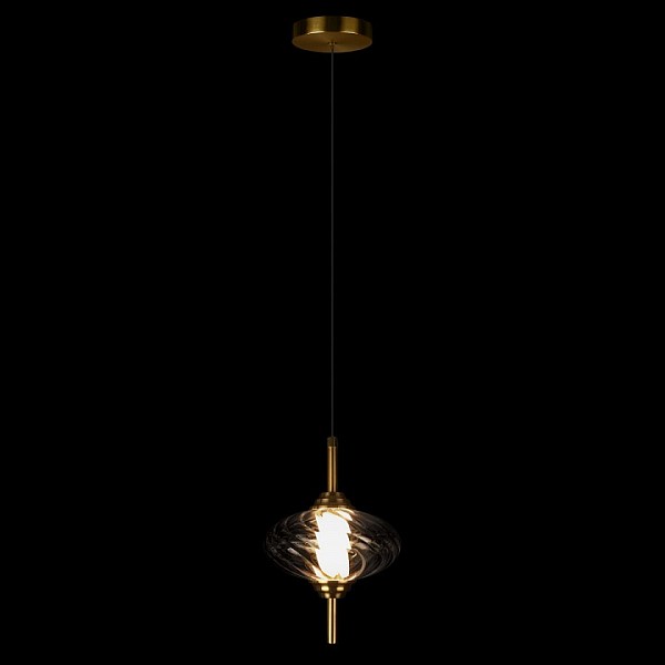Подвесной светильник Loft it Helix бронза арт. 10421/C Smoke
