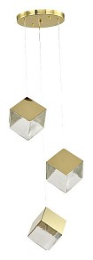 Подвесной светильник Zortes Ice Cube золото арт. ZRS.1005.03