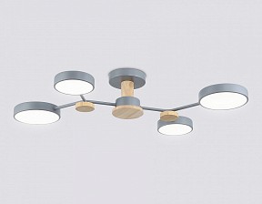 Люстра на штанге Ambrella Light FL дерево арт. FL4859